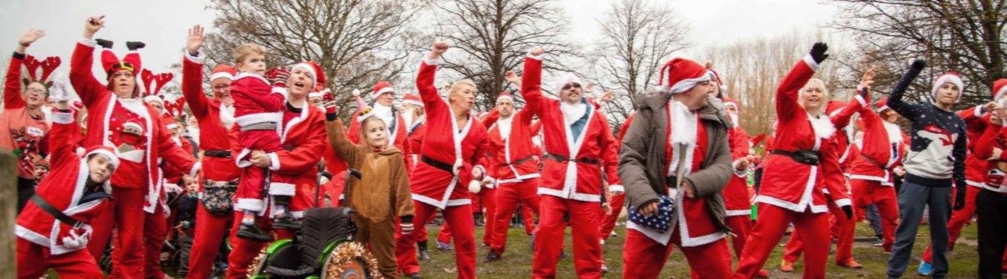 VIRTUAL Doncaster Santa Dash 2020 banner image