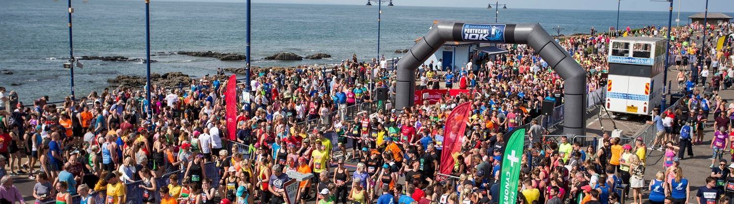 Healthspan Porthcawl 10K banner image