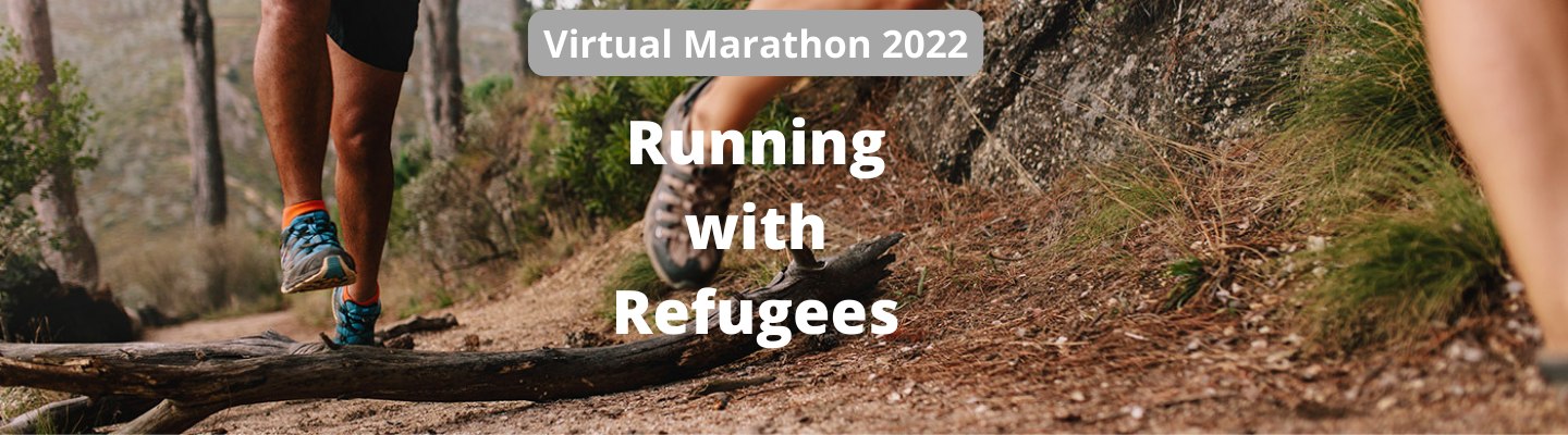 Running with Refugees Virtual Marathon 2022 banner image