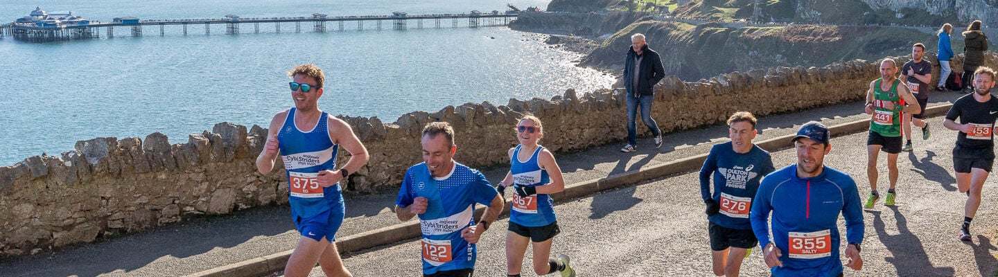 Nick Beer Llandudno 10k 2026 banner image