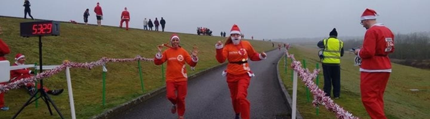 Draycote Water Santa Dash