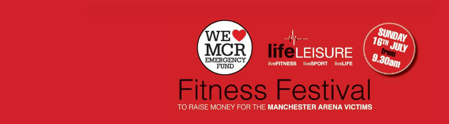 Fitness Festival supporting We Love MCR