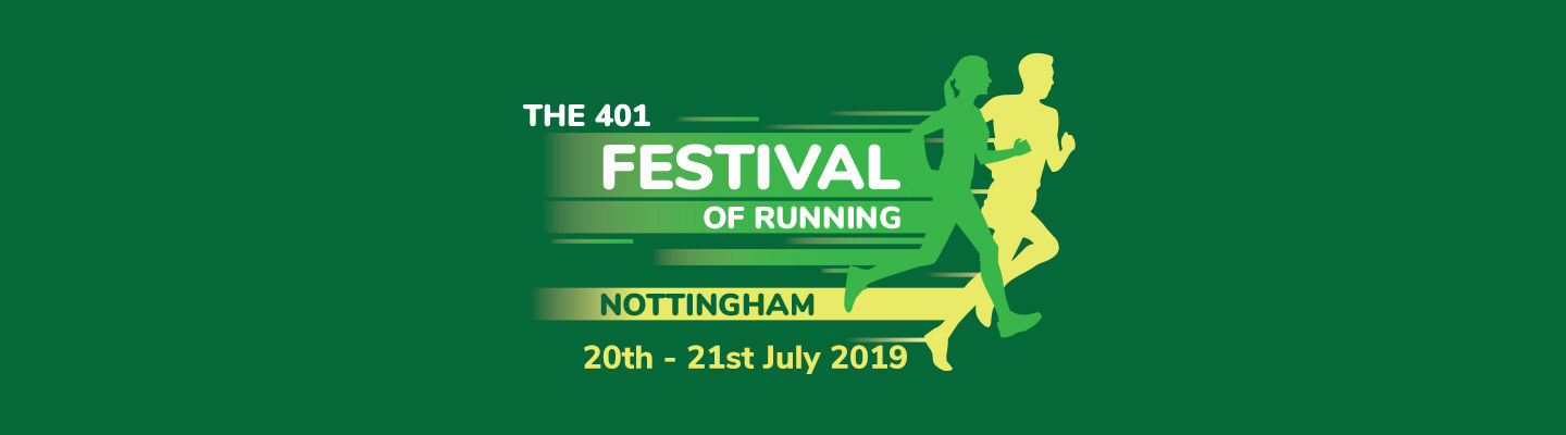 The 401 Festival of Running - Nottingham banner image