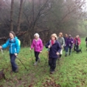 Nordic walking in the Chilterns