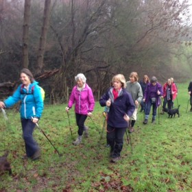 Nordic walking in the Chilterns