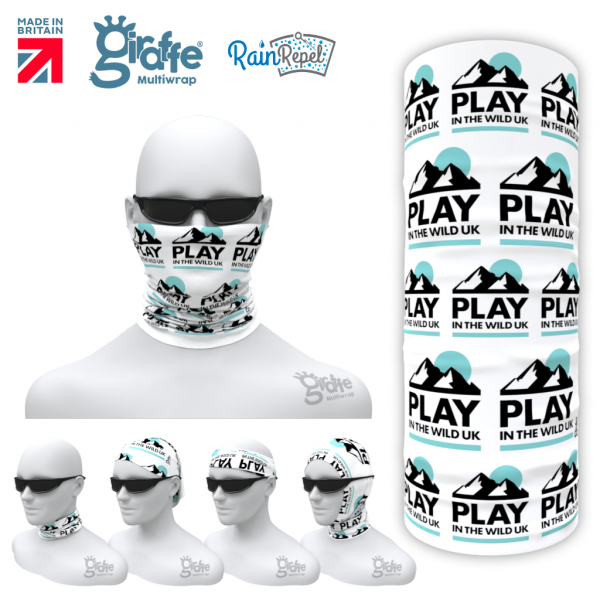 Play in the Wild UK BUFF- WHITE