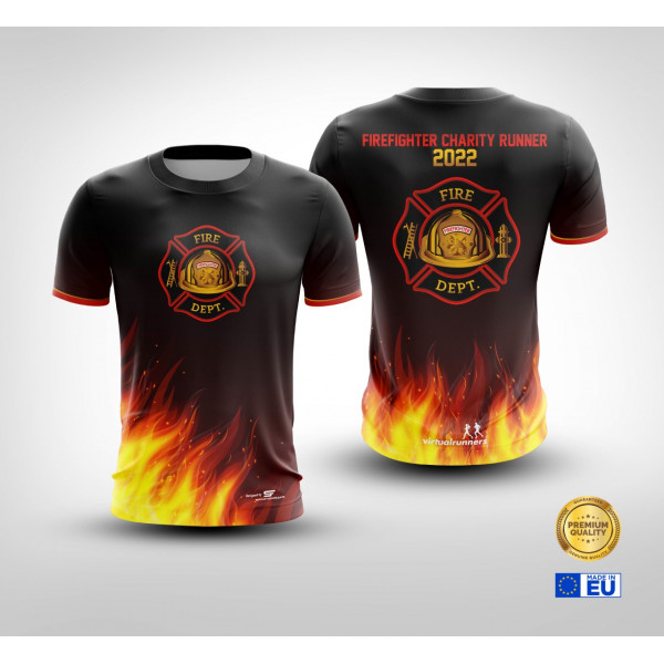 Limited Firefighter Supporter Shirt - Delivery AFTER the Run