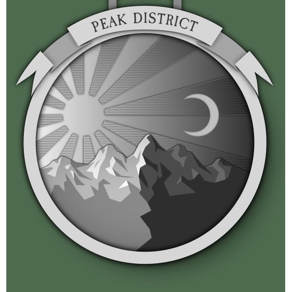 Peak District Trail Marathon Medal