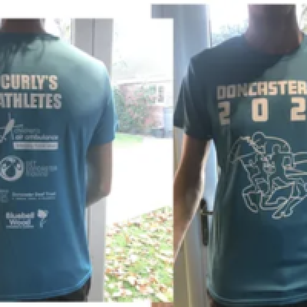 2023 Doncaster 10k event t-shirt