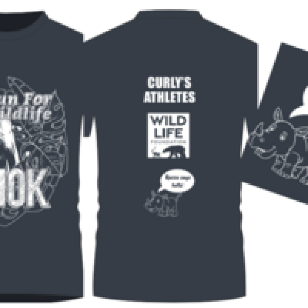 2025 10k Run for Wildlife T-shirt