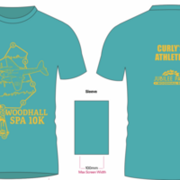 Woodhall Spa 10k 2025 t-shirt