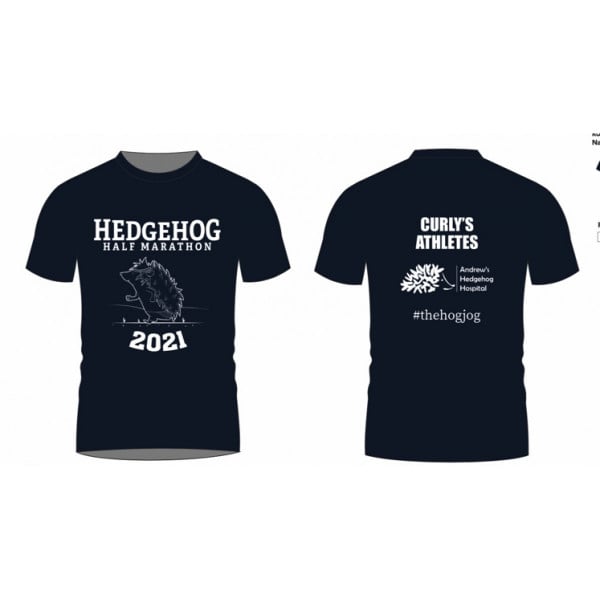 2022 Hedgehog Half Marathon t-shirt